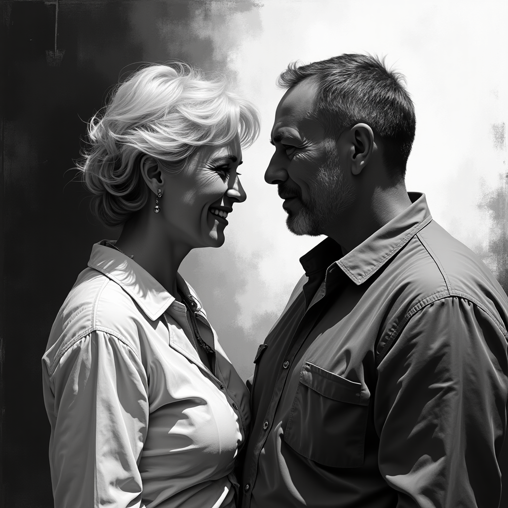 _abstract_image_of_couple_over_50_black_and_white_d8 - SeniorLoveHub over 50 couple