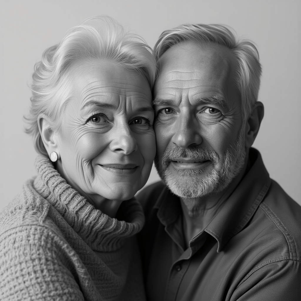 _ABSTRACT_image_of_a_middle-aged_couple_black_and_white_ff9a7fdf-7850-49f8-a072-83970da38899 - SeniorLoveHub Profiles